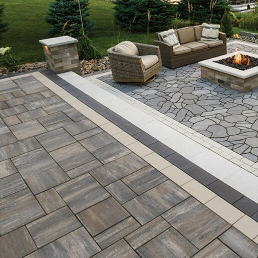 County Materials Prestige Bullnose Coping 14 in. X 24 in. Sea Salt